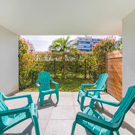 Dans Résidence Neuve - Terrasse Et Jardin Appartement Cannes
